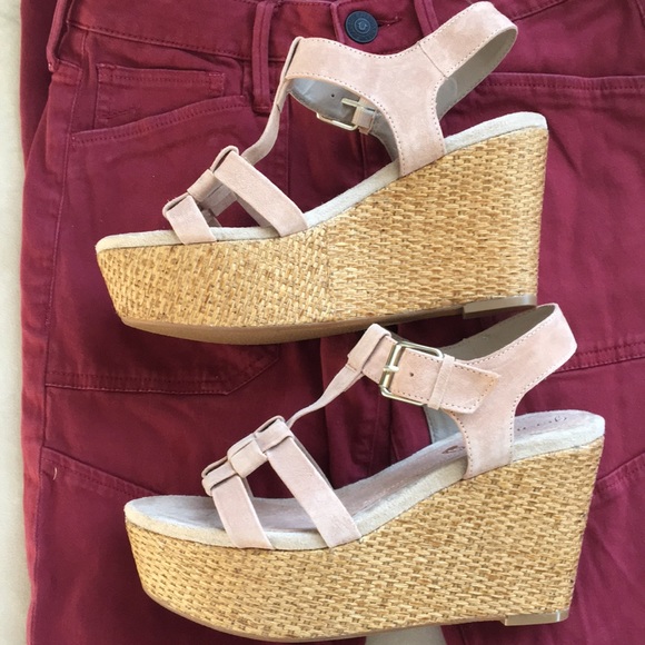 NEW suede wedges - Picture 6 of 8